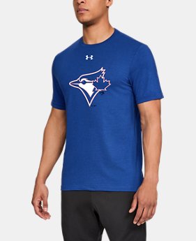 Men's MLB UA Stitch Logo Short Sleeve 1 Color Available $26.25