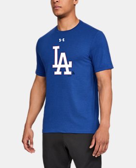 Men's MLB UA Stitch Logo Short Sleeve 1 Color Available $35