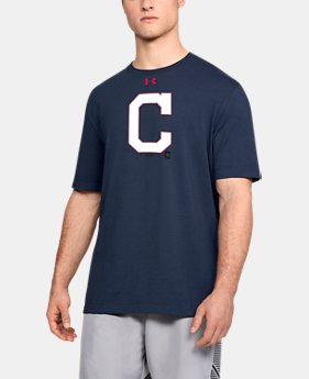 Men's MLB UA Stitch Logo Short Sleeve $35