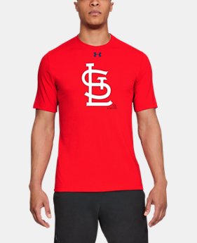 New Arrival Men's MLB UA Stitch Logo Short Sleeve 1 Color $35
