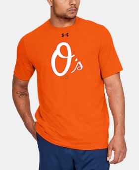 Men's MLB UA Stitch Logo Short Sleeve 1 Color Available $35