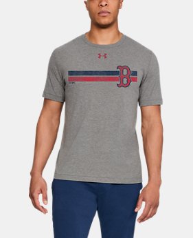 Men's MLB UA Tri-Blend Stripe Short Sleeve 1 Color Available $35