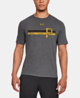 Men's MLB UA Tri-Blend Stripe Short Sleeve 1 Color Available $35