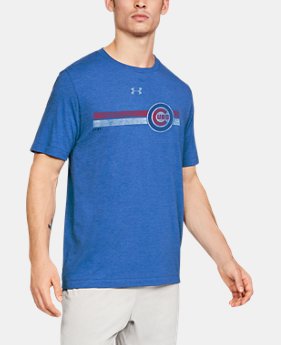 Men's MLB UA Tri-Blend Stripe Short Sleeve $35