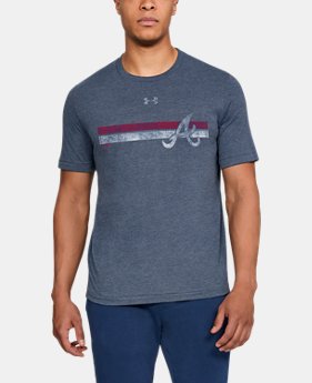 Men's MLB UA Tri-Blend Stripe Short Sleeve 1 Color Available $35
