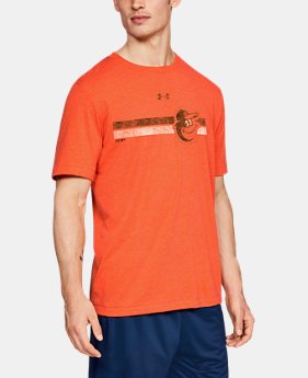 Men's MLB UA Tri-Blend Stripe Short Sleeve 1 Color Available $35