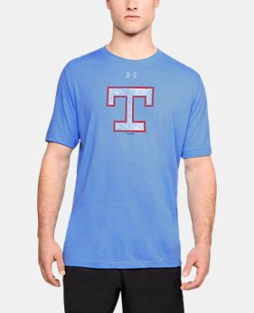 New Arrival Men's MLB UA Tri-Blend Mark Coop Short Sleeve 1 Color Available $35