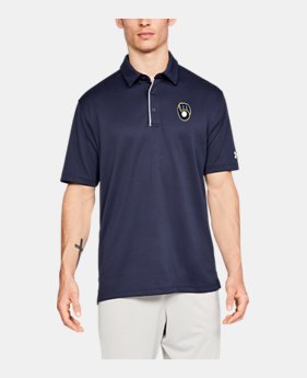 New Arrival Men's MLB UA Tech™ Polo 1 Color Available $60