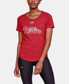 Women's MLB UA Team Short Sleeve 1 Color Available $21