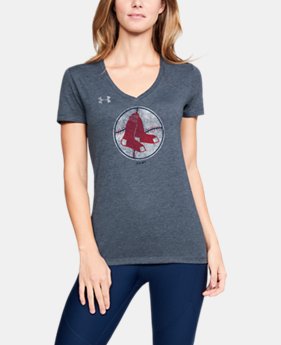 Women's MLB UA Tri-Blend Team Logo Short Sleeve 2 Colors Available $30