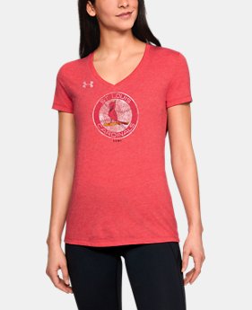 New Arrival Women's MLB UA Tri-Blend Team Logo Short Sleeve 1 Color $35