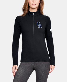 Women's MLB UA Left Chest ½ Zip 1 Color Available $65