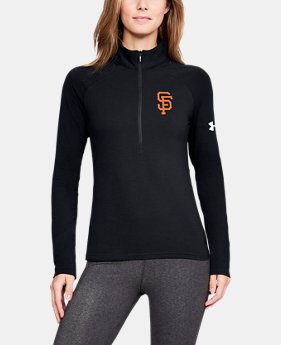 Women's MLB UA Left Chest ½ Zip 1 Color Available $65