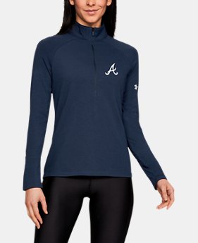 Women's MLB UA Left Chest ½ Zip 1 Color Available $65