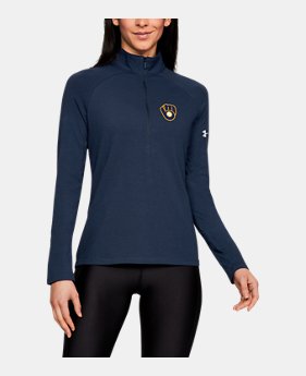 New Arrival Women's MLB UA Left Chest ½ Zip 1 Color Available $65