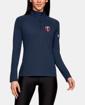 Women's MLB UA Left Chest ½ Zip 1 Color Available $48.75