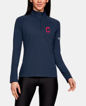New Arrival Women's MLB UA Left Chest ½ Zip $65