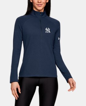 Women's MLB UA Left Chest ½ Zip 1 Color Available $65