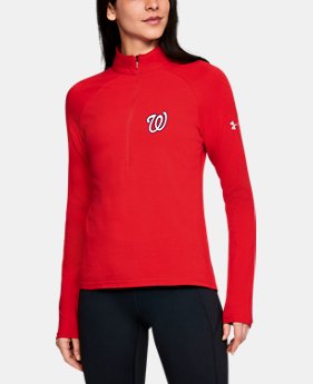Women's MLB UA Left Chest ½ Zip 1 Color Available $65