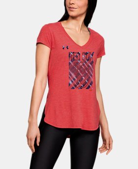 Women's MLB UA Tri-Blend Streak Short Sleeve 1 Color Available $40