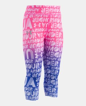 Girls' Pre-School UA Gradient Wordmark Capris 1 Color $27