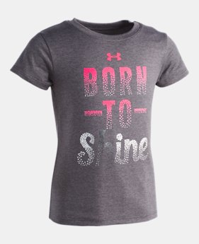 Girls Infant UA Born To Shine T-Shirt 1 Color Available $18
