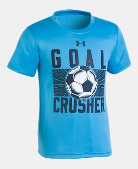 Boys' Toddler UA Goal Crusher T-Shirt 1 Color Available $18