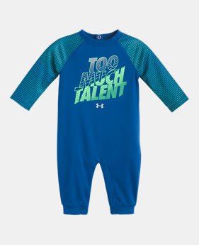 Boys' Newborn UA Too Much Talent Coverall 1 Color $25