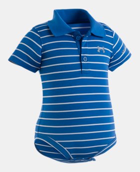 New Arrival Boys' Newborn UA Stripe Polo Bodysuit FREE U.S. SHIPPING 3 Colors Available $22