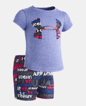 Girls' Infant UA Big Logo Set 2 Colors Available $35
