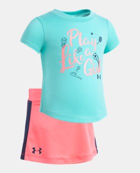 Girls' Infant UA Play Like A Girl Set 1 Color Available $33