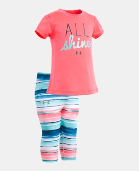 New Arrival Girls' Infant UA All Shine Set 1 Color Available $35