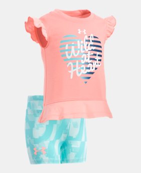 New Arrival Girls' Infant UA Wild At Heart Set 1 Color Available $33