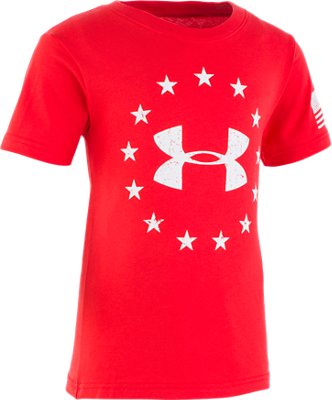 boys under armour freedom shirt