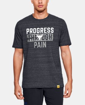 New Arrival Men's UA x Project Rock PTP T-Shirt 2 Colors Available $35