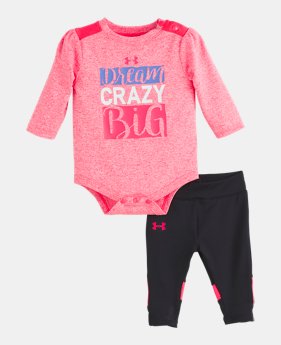 New Arrival Girls' Newborn UA Girl Squad Strong Set 1 Color Available $37