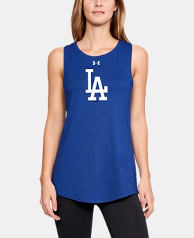 Women's MLB UA Primary Tank 1 Color Available $32