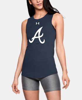 Women's MLB UA Primary Tank 1 Color Available $32