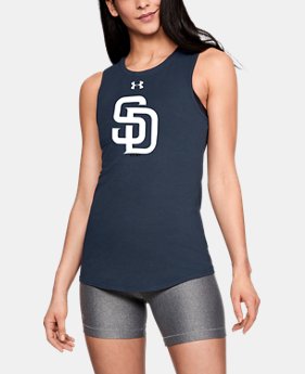 Women's MLB UA Primary Tank 1 Color Available $32