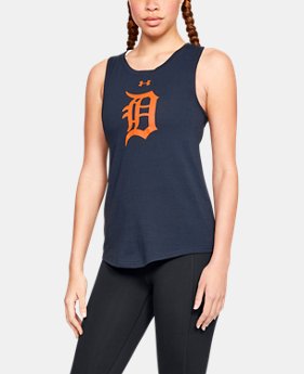 Women's MLB UA Primary Tank 1 Color Available $32