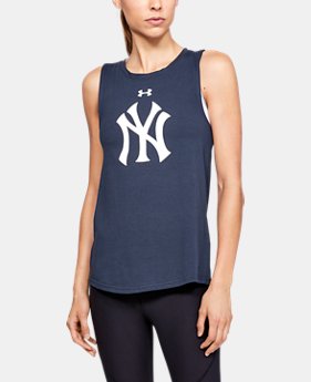 Women's MLB UA Primary Tank 1 Color Available $32
