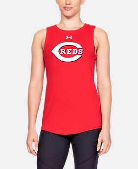 Women's MLB UA Primary Tank 1 Color Available $22.4