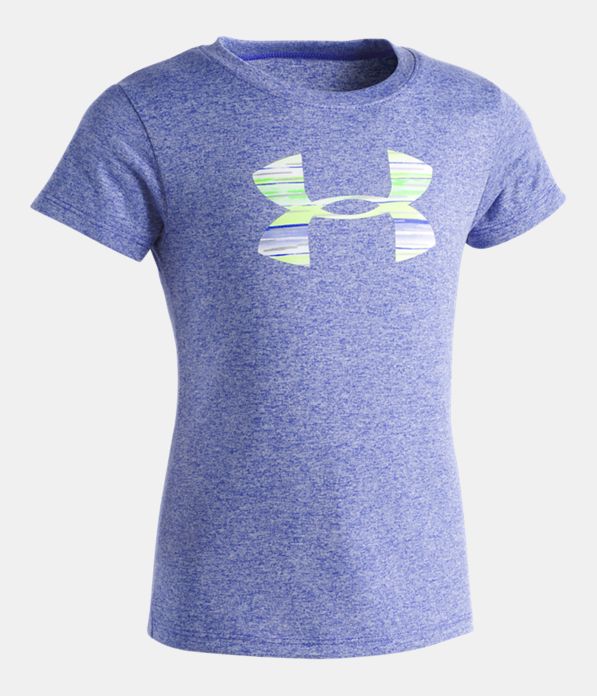 Girls' Infant UA Big Logo T-Shirt , CONSTELLATION PURPLE, Laydown