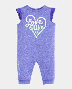 Girls' Newborn UA Love To Win Coverall 1 Color Available $23
