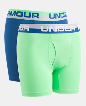 New Arrival Boys' UA Original Series Boxerjock® 2-Pack 1 Color Available $23.99