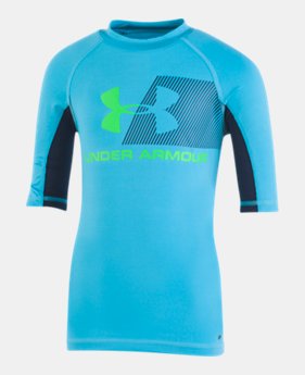 Boys' Infant UA H2O Reveal Short Sleeve Rashguard 1 Color Available $25