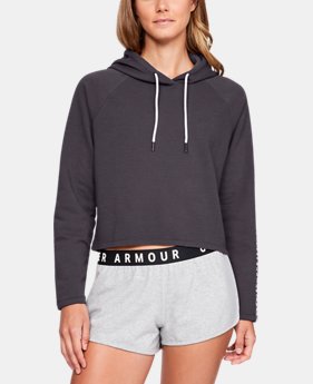 New Arrival Women's UA Microthread Fleece Hoodie 3 Colors Available $60