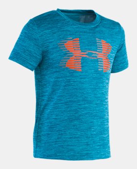 New Arrival Boys' Toddler UA Twist Big Logo Short Sleeve 1 Color Available $20