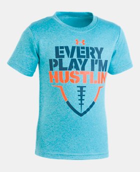 New Arrival Boys' Toddler UA Every Play I'm Hustlin' Short Sleeve Shirt 1 Color Available $18