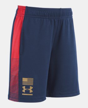 New Arrival Boys' Pre-School UA Americana Shorts LIMITED TIME: FREE U.S. SHIPPING 1 Color Available $25